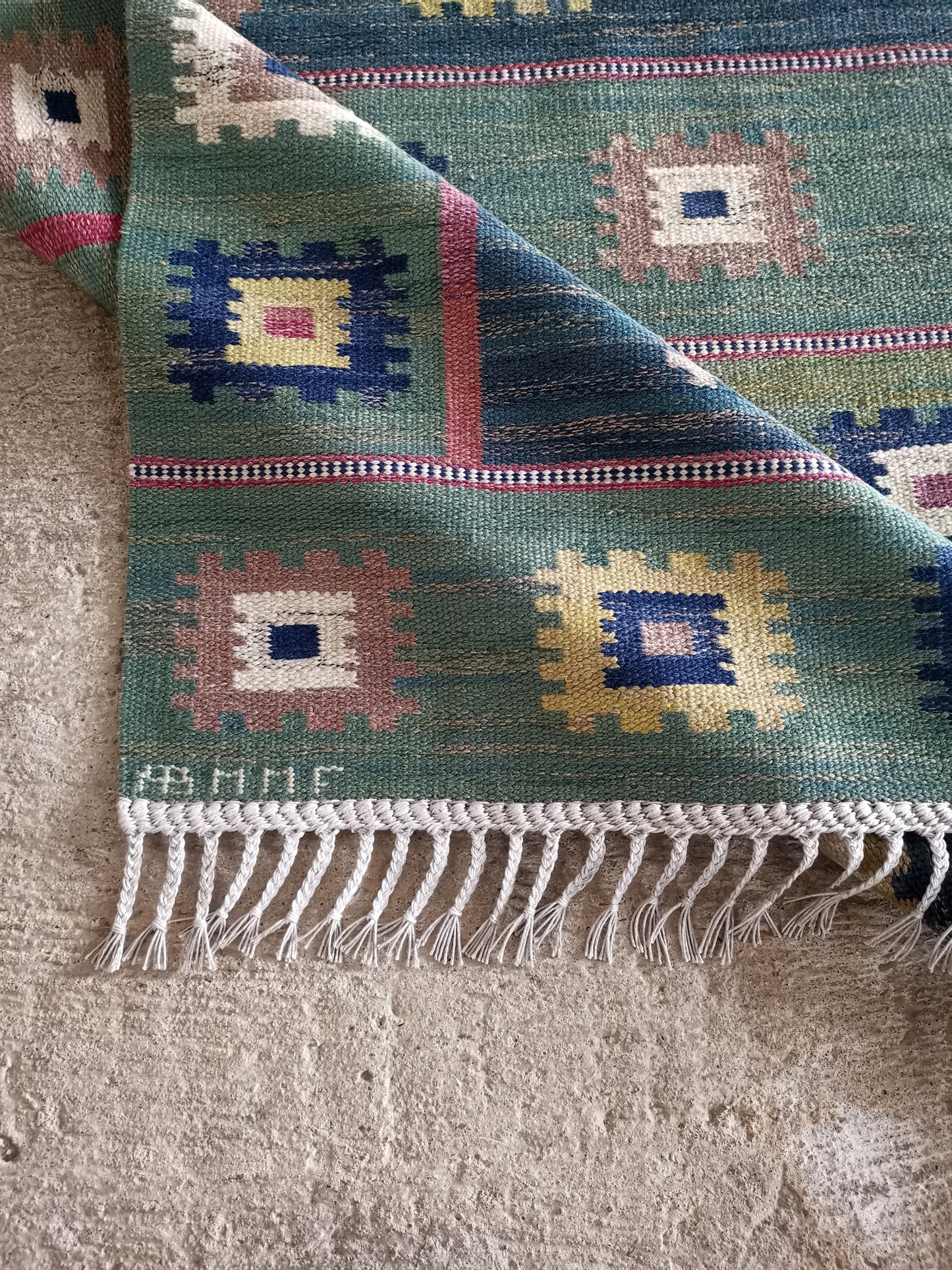 Grön äng / Green Meadow Carpet by Märta Måås-Fjetterström, AB MMF