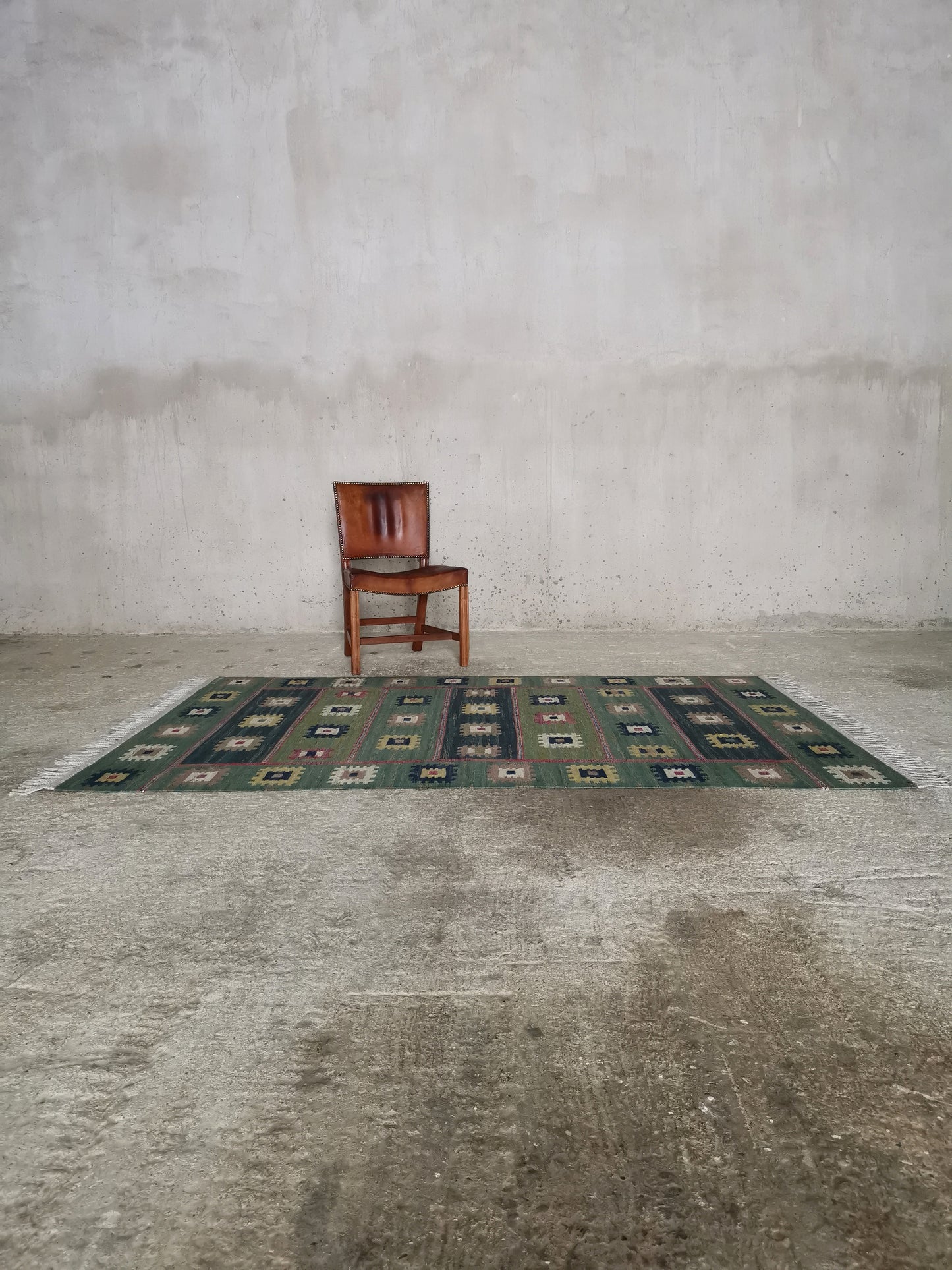 Grön äng / Green Meadow Carpet by Märta Måås-Fjetterström, AB MMF